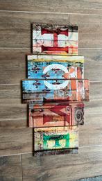 5 delig Home schilderij, 50 tot 75 cm, Ophalen of Verzenden, 100 tot 125 cm, Print