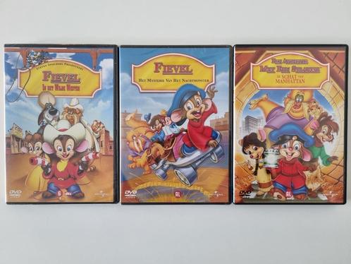3x Fievel - 2 zitten nog in de Seal, Cd's en Dvd's, Dvd's | Tekenfilms en Animatie, Nieuw in verpakking, Ophalen of Verzenden
