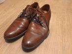 Van Lier herenschoen maat 44, Bruin, Ophalen of Verzenden, Gedragen, Veterschoenen