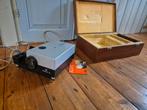 Agfa agfacolor 250 av diaprojector met kist, Ophalen of Verzenden, Agfa, Onbekend, Onbekend