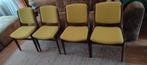 4x Mahjongg Vlaardingen stoelen,, Huis en Inrichting, Stoelen, Ophalen, Gebruikt, Overige kleuren, Vintage