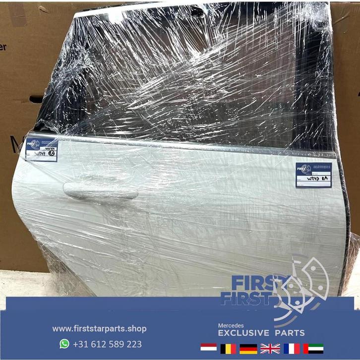 W247 DEUR Mercedes B KLASSE PORTIER RECHTS ACHTER 2018-2023, Auto-onderdelen, Carrosserie en Plaatwerk, Deur, Mercedes-Benz, Achter