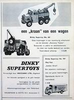3 vintage advertenties reclames Dinky Toys speelgoed 1957, Ophalen