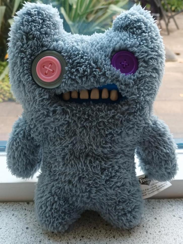 Fuggler Snuggler Funny Ugly Monsters Grey Spin Masters, Kinderen en Baby's, Speelgoed | Knuffels en Pluche, Zo goed als nieuw