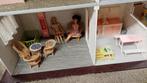 Groot BARBIE POPPENHUIS met Accessoires - WD014, Poppenhuis, Gebruikt, X, Woord en Daad