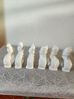 Zes prachtige vintage porseleinen servetringen met vogels, Antiek en Kunst, Antiek | Porselein, Verzenden