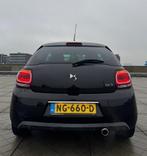 DS 3 1.2 PureTech So Chic AUTOMAAT CRUISE CLIMA MULTIMEDIA, Auto's, DS, Zwart, 1199 cc, Leder en Stof, Zwart