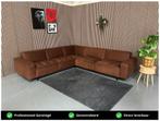 GRATIS LEVERING InHouse Hoekbank Cognac 300x285 REFURBISHED, Huis en Inrichting, Banken | Bankstellen, Stof, Hoekbank, 300 cm of meer