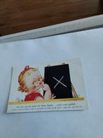 D. TEMPEST/ MEISJE MET KRIJTJE BIJ SCHOOLBORD 1948, Ophalen of Verzenden, 1940 tot 1960, Kinderen