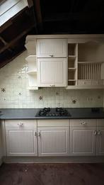 Landelijke Brugman Keuken - Beige Wit, Huis en Inrichting, Keuken | Complete keukens, Ophalen, Gebruikt, Enkelwandige keuken, Kunststof