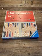 Vintage, retro spel Backgammon-tric trac puff-Ravensburger, Een of twee spelers, Gebruikt, Ophalen of Verzenden, Ravensburger
