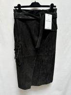 Nikkie plessen kate moss rok leer 40 zwart skirt overlay, Maat 38/40 (M), Zwart, Ophalen of Verzenden, Zo goed als nieuw