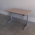 Aspa slinger zit/zit bureau, 120x80cm, H63|84cm M. eik BR88, Gebruikt, -, -, In hoogte verstelbaar