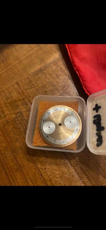Wijzerplaat rose voor een Glashutte original beschikbaar voor biedingen