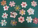set stansjes Kerst bloemen met splitpen, Ophalen of Verzenden, Nieuw, Kerst, Overige typen