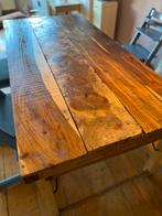 Indiase markttafel, Huis en Inrichting, Tafels | Eettafels, Ophalen, 50 tot 100 cm, Zo goed als nieuw, Vijf personen of meer
