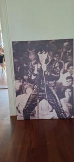 ELVIS canvas foto op doek 80x60, Huis en Inrichting, Woonaccessoires | Schilderijen, Tekeningen en Foto's, Ophalen, 125 cm of meer