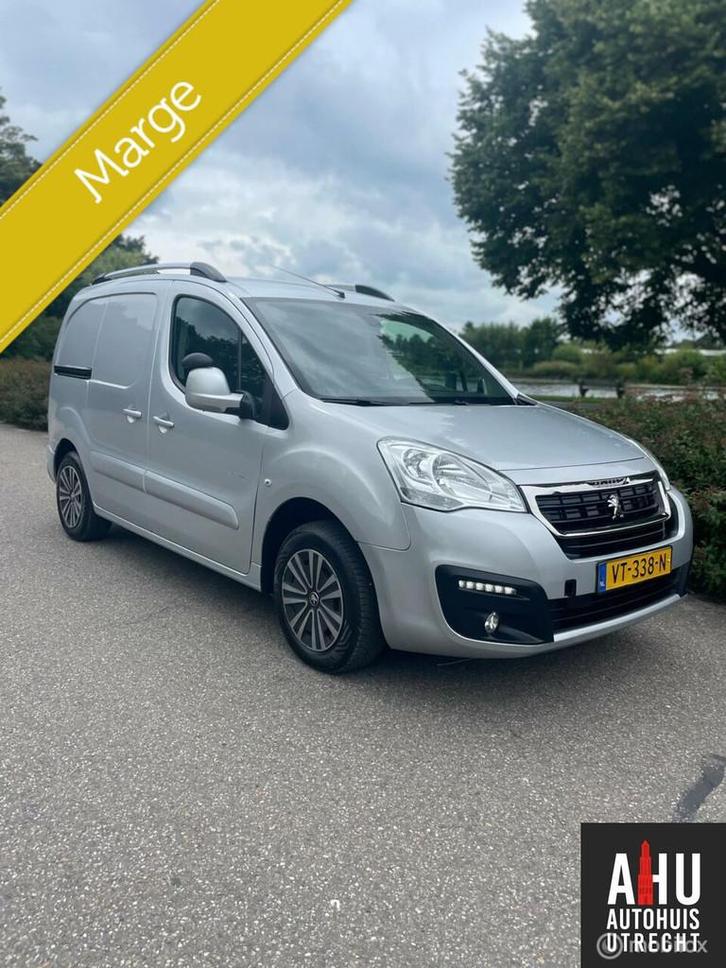 Peugeot Partner 1.6 BlueHdi/Automaat, Auto's, Bestelauto's, Bedrijf, Te koop, ABS, Airconditioning, Alarm, Bluetooth, Boordcomputer