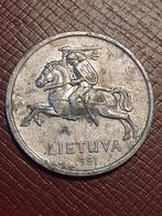 1 Centas 1991 Litouwen, Postzegels en Munten, Ophalen of Verzenden, Overige landen, Losse munt