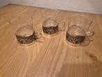 Vintage Hooikaas Theeglazen - Jaren 70, Ophalen of Verzenden