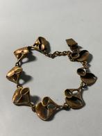 Hannu Ikonen bronzen armband rendiermos, Ophalen of Verzenden, Brons, Armband