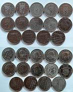 14 Nikkelen Guldens 1967-1999, Postzegels en Munten, Munten | Nederland, Verzenden, Koningin Juliana, 1 gulden