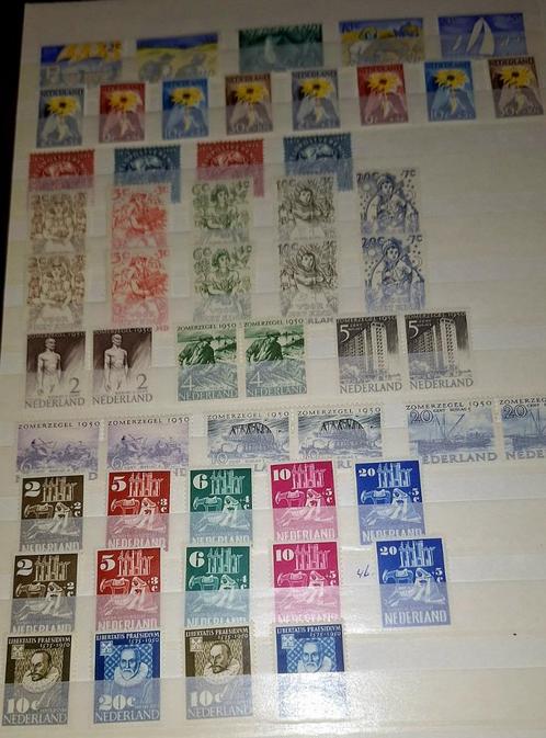 Postzegels NL Voorraad Postfris 1949 / 1970 Alles 2x !, Postzegels en Munten, Postzegels | Volle albums en Verzamelingen, Nederland