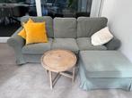 (Bijna) nieuwe IKEA ektorp bank met poef, Ophalen, Zo goed als nieuw