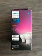 Philips Hue GU10 color 400 lumen duo-pack (nieuw), Huis en Inrichting, Ophalen of Verzenden, Nieuw, Led-lamp