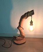 Zeer leuke staande boomstam  lamp compleet, Ophalen, Nieuw, Hout, Minder dan 100 cm