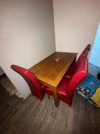 Gratis tafel met 4 stoelen, Ophalen, Gebruikt