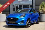 Ford Puma 1.0 EcoBoost Hybrid ST-Line 125pk Navigatie/Stoelv, Stof, Zwart, Blauw, Bedrijf