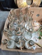 15 glazen flesjes voor bij bloemen, Ophalen of Verzenden, Zo goed als nieuw