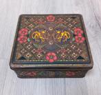 Niemeijer koffie en thee blik met draken, Ophalen of Verzenden, Gebruikt, Koffie