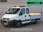 Iveco Daily 29L10D Open Laadbak 3,5t Trekhaak Zwaailamp APK, Auto's, Bestelauto's, Stof, Gebruikt, Iveco, Wit