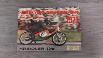 KREIDLER - Jan de Vries Wereldkampioen 1971 boek beschikbaar voor biedingen