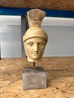 Klassiek Romeinse krijger – 45 cm op betonnen sokkel, Ophalen of Verzenden, Zo goed als nieuw