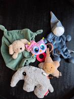 Rammelaars en knuffels en doekjes, Kinderen en Baby's, Speelgoed | Knuffels en Pluche, Ophalen of Verzenden, Zo goed als nieuw