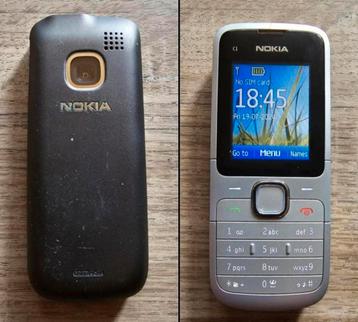Nokia C1-01 degelijke Mobiele telefoon  nieuwe Accu.  beschikbaar voor biedingen
