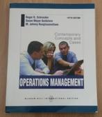 9780071289580 Operations Management, Ophalen of Verzenden, Zo goed als nieuw, HBO
