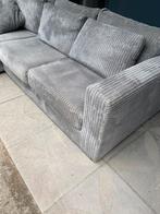 !!ACTIE!! Goossens ribcord hoekbank, gratis levering, Verzenden, Zo goed als nieuw, Vierpersoons of meer, Stof
