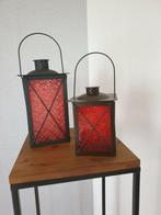 Lantaarns, Huis en Inrichting, Woonaccessoires | Kandelaars en Kaarsen, Ophalen, Overige materialen, Zo goed als nieuw, Minder dan 25 cm