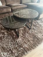 Marmeren salon tafel, Ophalen, 100 tot 150 cm, 50 tot 100 cm, Zo goed als nieuw