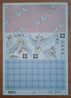 Knipvel - Marij Rahder- Kraanvogels
(2x), Ophalen of Verzenden, Nieuw, Knipvel