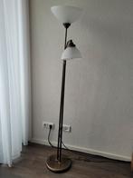 Staande lamp brons, Huis en Inrichting, Lampen | Vloerlampen, Ophalen, Zo goed als nieuw, 150 tot 200 cm