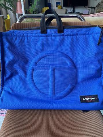 Eastpak x Telfar blue rugtas shopper Large uniek item beschikbaar voor biedingen
