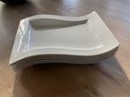 Villeroy & Boch NewWave Gourmetborden - 5 stuks, Ophalen of Verzenden, Zo goed als nieuw, Bord(en), Effen