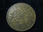 Tunesie1 Franc 1941, WW2 #f13, Losse munt, Overige landen, Verzenden