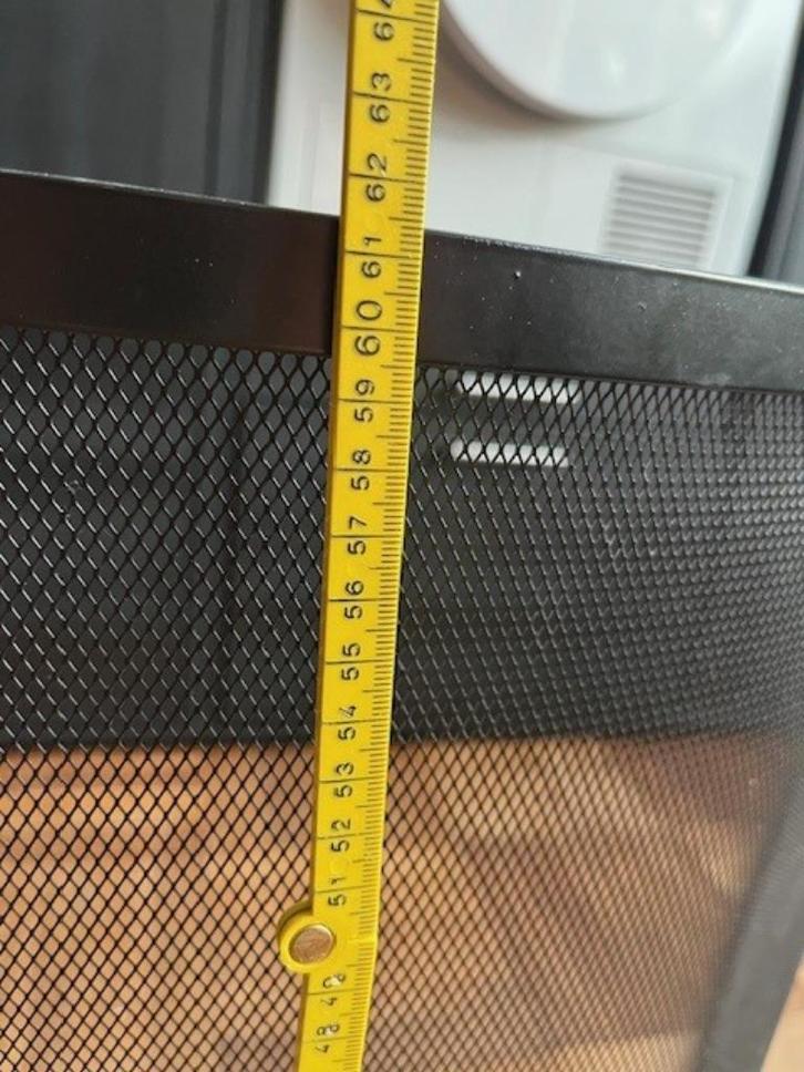 gebogen haardschermen (1 stuks), Huis en Inrichting, Haarden, Gebruikt, Houthaard, Ophalen