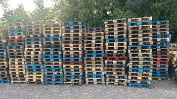 Te koop: Gebruikte pallets – Vaste prijs €10 per stuk beschikbaar voor biedingen